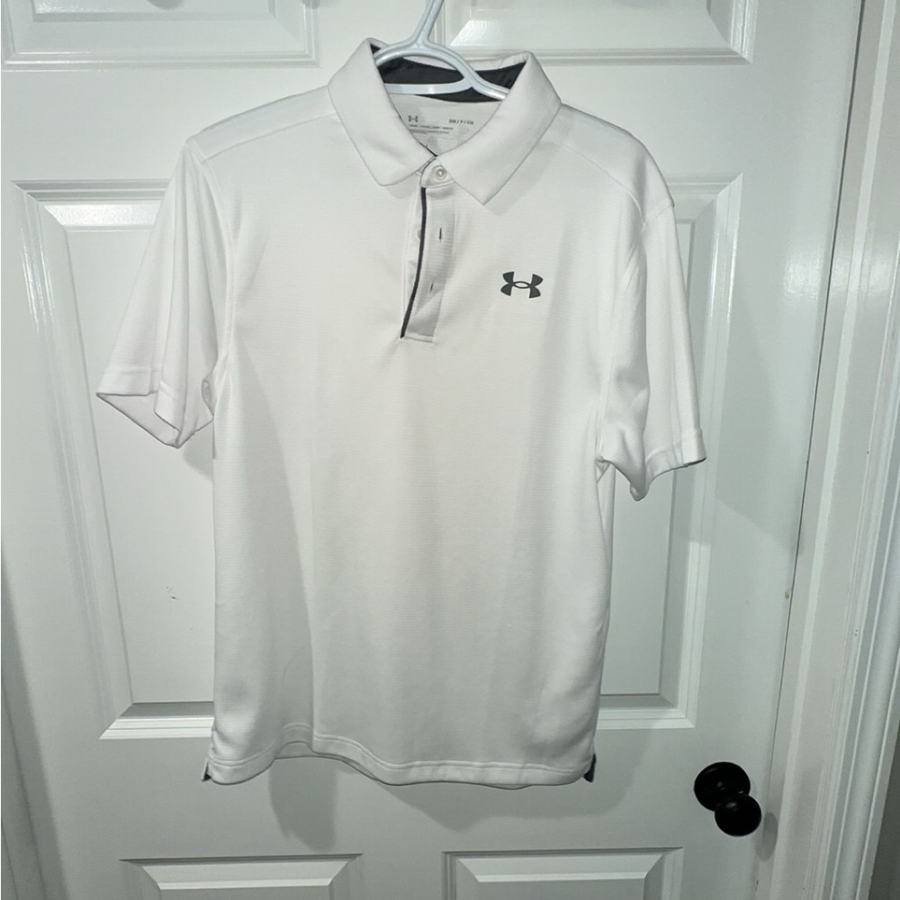 Under Armour Men's Polo Shirt in White